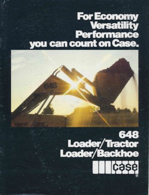 Buldoexcavatoare Case 648 