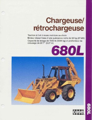 Buldoexcavatoare Case 680 L 