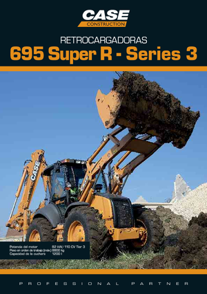 Buldoexcavatoare Case 695 Super R