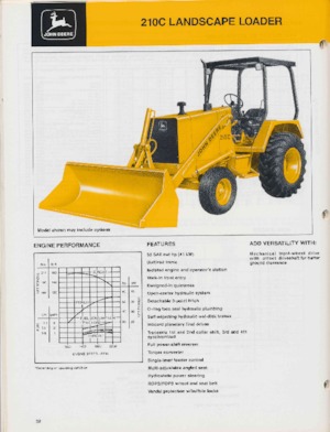 Buldoexcavatoare John Deere Construction 210 C