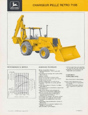 Buldoexcavatoare John Deere Construction 710 B