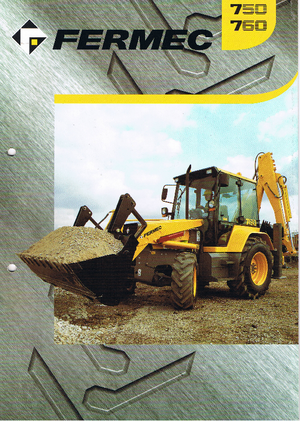 Buldoexcavatoare Terex-Fermec 760