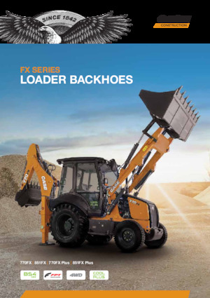 Buldoexcavatoare Case 770FX