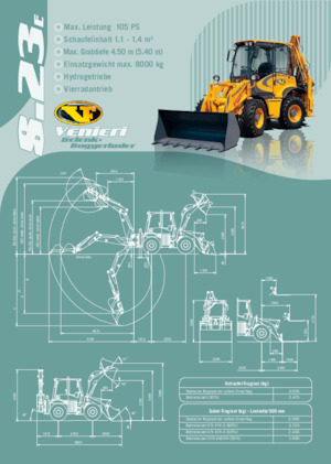 Buldoexcavatoare Venieri 8.23 E