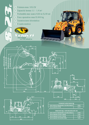 Buldoexcavatoare Venieri 8.23 E