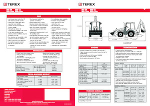 Buldoexcavatoare Terex 880