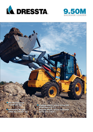 Buldoexcavatoare Dressta 9.50