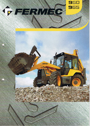 Buldoexcavatoare Terex-Fermec 965