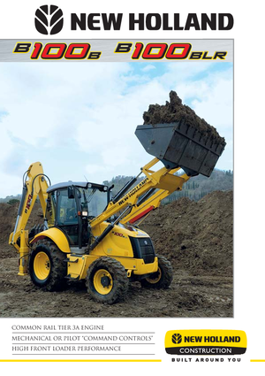 Buldoexcavatoare New Holland B100B