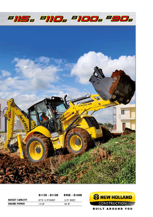 Buldoexcavatoare New Holland B100B
