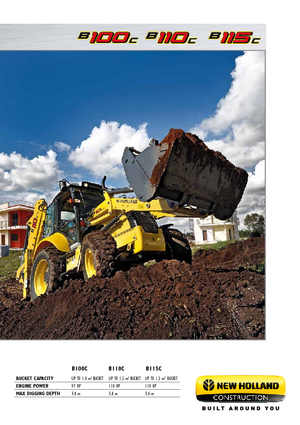 Buldoexcavatoare New Holland B115C