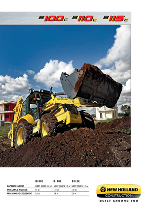 Buldoexcavatoare New Holland B115C