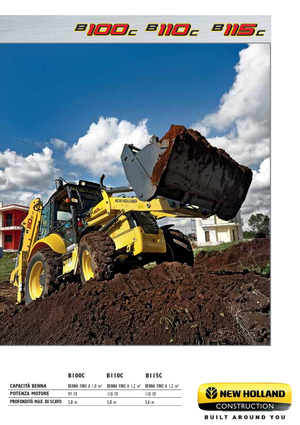 Buldoexcavatoare New Holland B115C