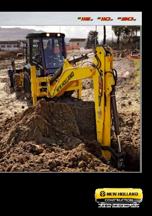 Buldoexcavatoare New Holland B115B