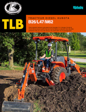 Buldoexcavatoare Kubota M62