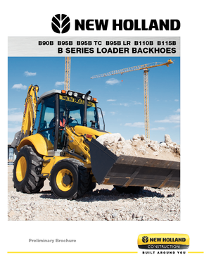 Buldoexcavatoare New Holland B115B