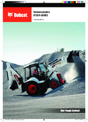 Buldoexcavatoare Bobcat B730