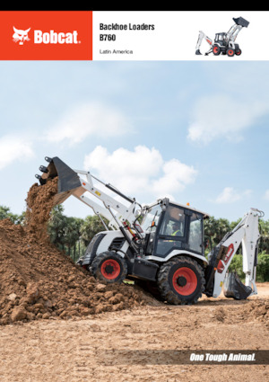 Buldoexcavatoare Bobcat B760