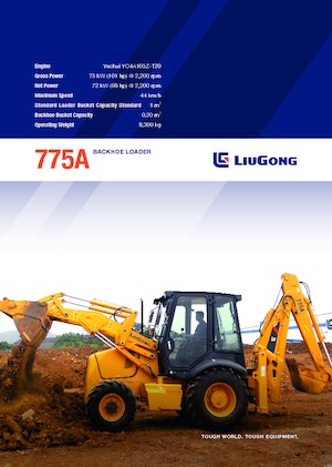 Buldoexcavatoare Liugong 775A