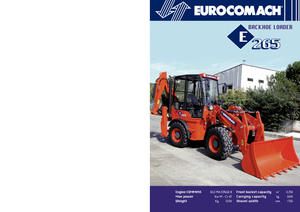 Buldoexcavatoare Eurocomach E 265