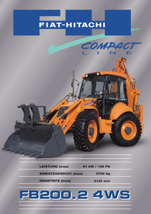Buldoexcavatoare Fiat-Hitachi FB 200.2