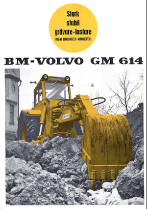 Buldoexcavatoare Volvo GM 614