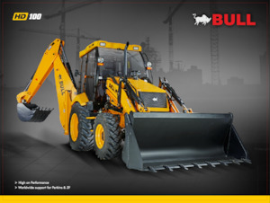 Buldoexcavatoare Bull HD100 4WD