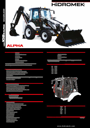 Buldoexcavatoare Hidromek HMK 102 B Alpha