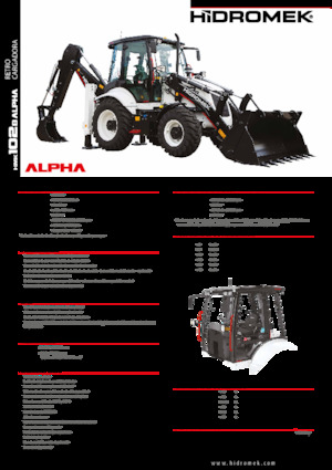 Buldoexcavatoare Hidromek HMK 102 B Alpha