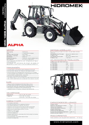 Buldoexcavatoare Hidromek HMK 102 B Alpha