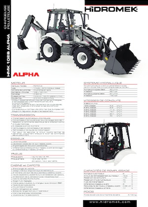 Buldoexcavatoare Hidromek HMK 102 B Alpha