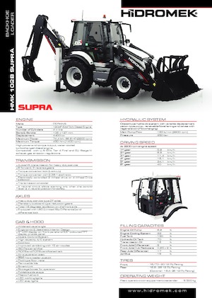 Buldoexcavatoare Hidromek HMK 102 B Supra