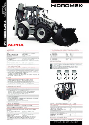 Buldoexcavatoare Hidromek HMK 102 S Alpha