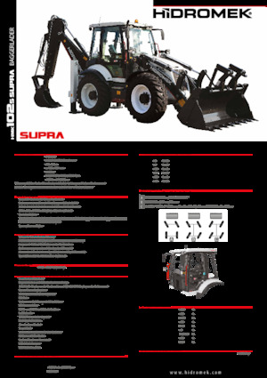 Buldoexcavatoare Hidromek HMK 102 B Supra