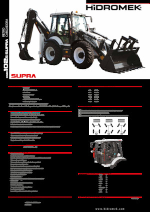 Buldoexcavatoare Hidromek HMK 102 S Supra