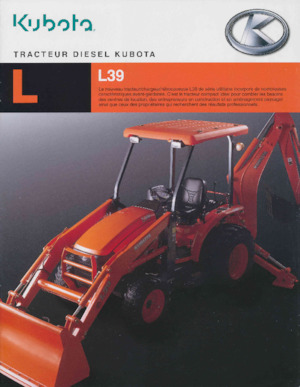 Buldoexcavatoare Kubota L 39