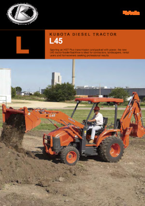 Buldoexcavatoare Kubota L 45