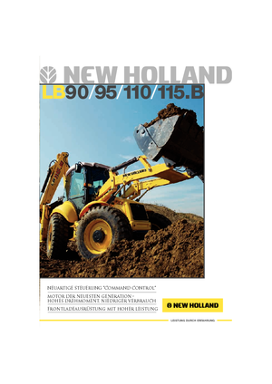 Buldoexcavatoare New Holland LB 115