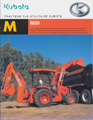 Buldoexcavatoare Kubota M 59