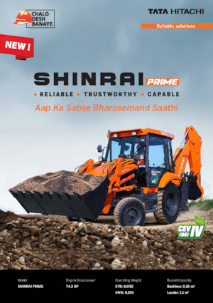 Buldoexcavatoare Hitachi Shinrai Prime