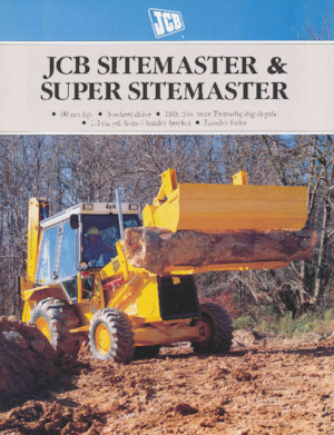 Buldoexcavatoare JCB SITEMASTER