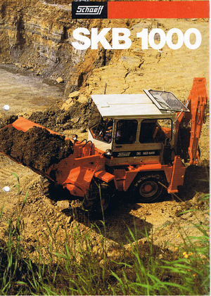 Buldoexcavatoare Terex-Schaeff SKB 1000