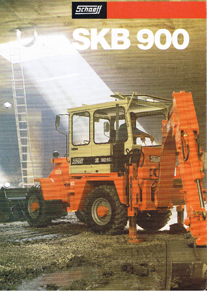 Buldoexcavatoare Terex-Schaeff SKB 900