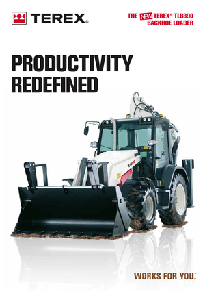 Buldoexcavatoare Terex TLB 890