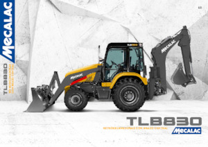 Buldoexcavatoare Mecalac TLB830