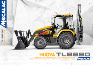 Buldoexcavatoare Mecalac TLB880