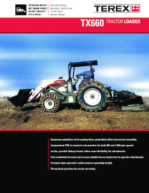 Buldoexcavatoare Terex TX660