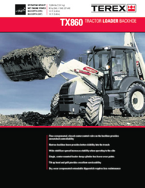 Buldoexcavatoare Terex TX860 B