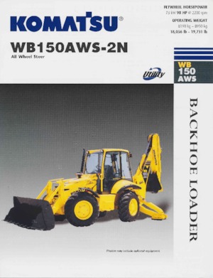 Buldoexcavatoare Komatsu WB 150AWS-2N