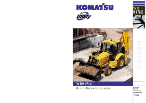 Buldoexcavatoare Komatsu WB91R-2
